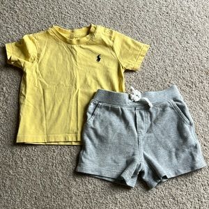 Ralph Lauren shirt & short set
